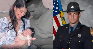 CHRISTMAS WILL NEVER BE THE SAME FOR THE FAMILY OF A DELAWARE TROOPER, HIS WIFE, AND 1-YEAR-OLD DAUGHTER