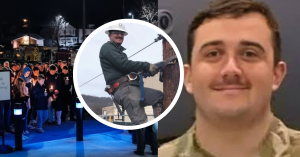 HOPE FOR CHRISTMAS : SGT. ANDREW WOLFE NOW BREATHING ON HIS OWN AND STANDING