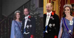 CHRISTMAS GIFT TO THE NATION: ROYAL PORTRAIT OF WILLIAM AND KATE TOUCHES HEARTS.