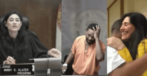 JUDGE RECOGNIZED HER “NICEST” MIDDLE SCHOOL CLASSMATE IN COURT