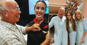 THIS FATHER BOOKED 6 FLIGHTS SO HE CAN BE WITH HIS DAUGHTER ON CHRISTMAS