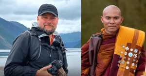 AN ALABAMA PHOTOGRAPHER FOLLOWED BUDDHIST MONKS ON A PEACE WALK AND FOUND A STORY THAT CHANGED HIS LIFE.