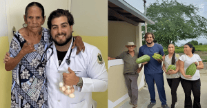 IN BRAZIL, A DOCTOR TREATS PATIENTS WHO CAN’T AFFORD CARE, AND ACCEPTS PAYMENT IN FRUIT, EGGS, VEGETABLES, OR HOMEMADE FOOD INSTEAD OF MONEY.