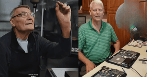 RETIRED TECHNICIAN REBUILDS OLD COMPUTERS AND GIVES THEM TO PEOPLE WHO CAN’T AFFORD ONE.