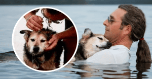 EVERY EVENING, THIS MAN CARRIED HIS DOG INTO A LAKE, NOT TO SAVE HIM, BUT TO GIVE HIM A FEW MINUTES WITHOUT PAIN.