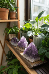 10 Crystal Display Ideas for a Spiritual Room