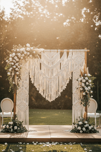 10 Rustic Boho Wedding Ideas for a Backyard Celebration