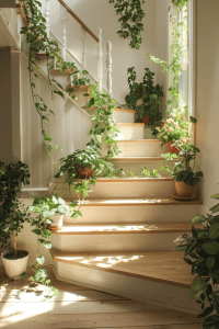 8 Space-Saving Indoor Garden Ideas Under and Around Stairs