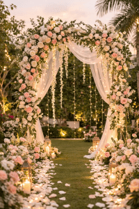 8 Floral Wedding Arch Ideas for a Dreamy Ceremony