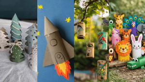 15 Things to Make With Cardboard Rolls