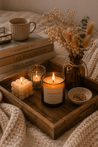 10 Simple Ways to Style Candles for Fall